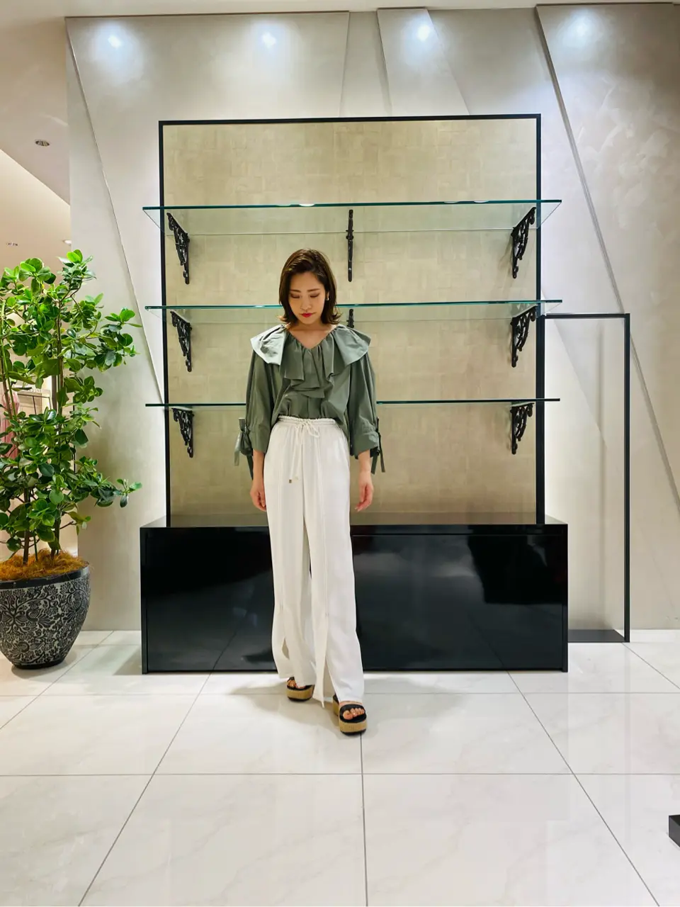 GRACE CONTINENTAL miyata コーディネート画像