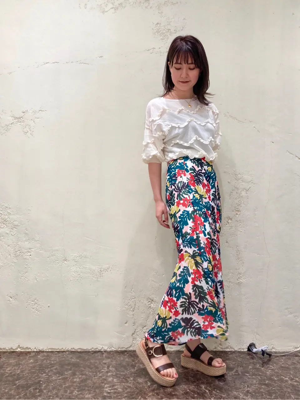 GRACE CONTINENTAL ebata. コーディネート画像