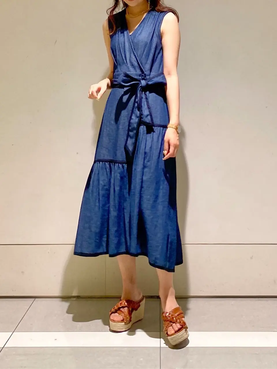 GRACE CONTINENTAL MORITA AI コーディネート画像