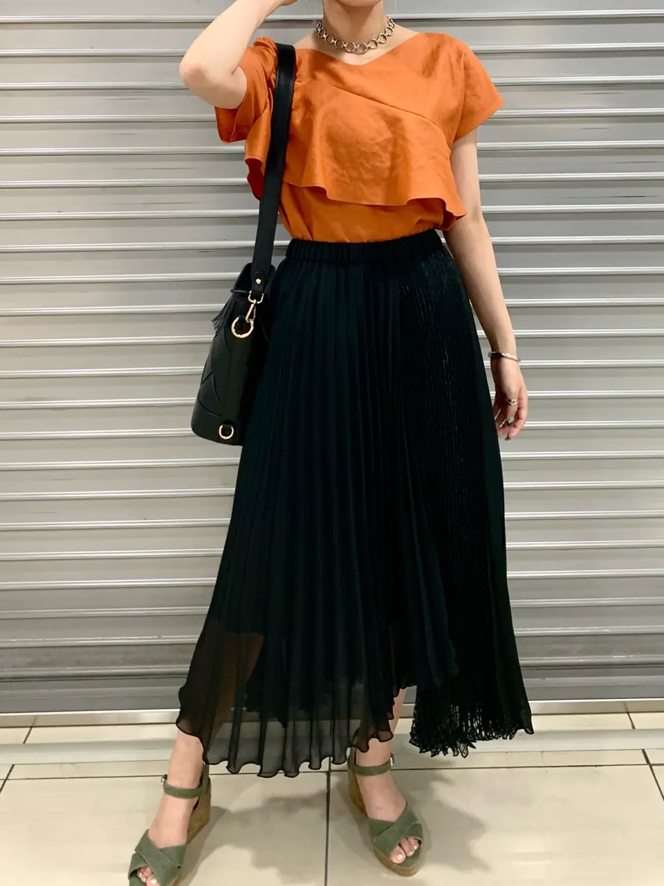 GRACE CONTINENTAL yoshi コーディネート画像