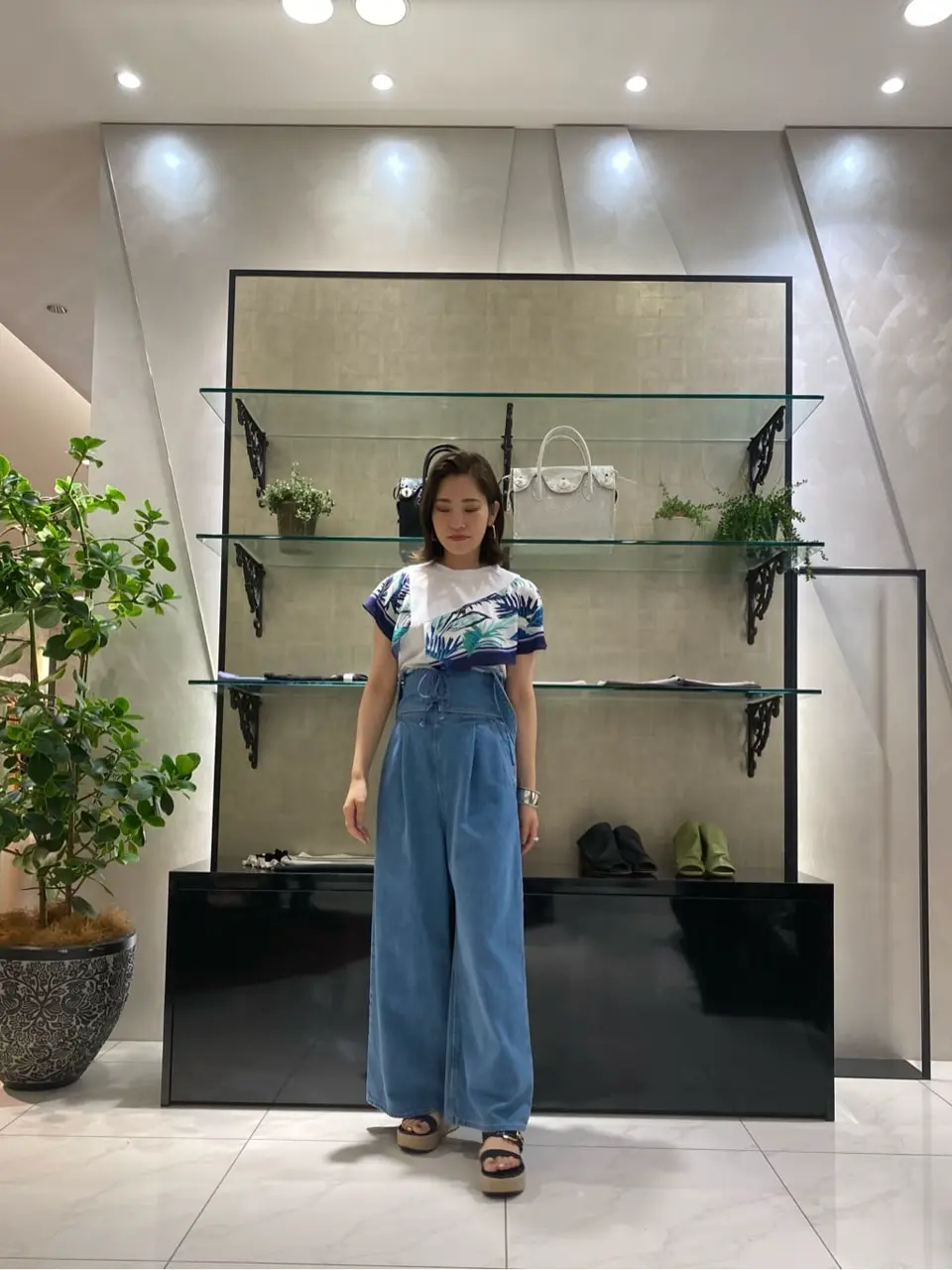 GRACE CONTINENTAL miyata コーディネート画像