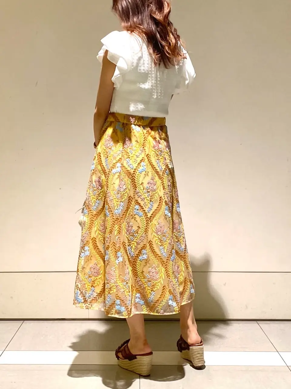 GRACE CONTINENTAL MORITA AI コーディネート画像