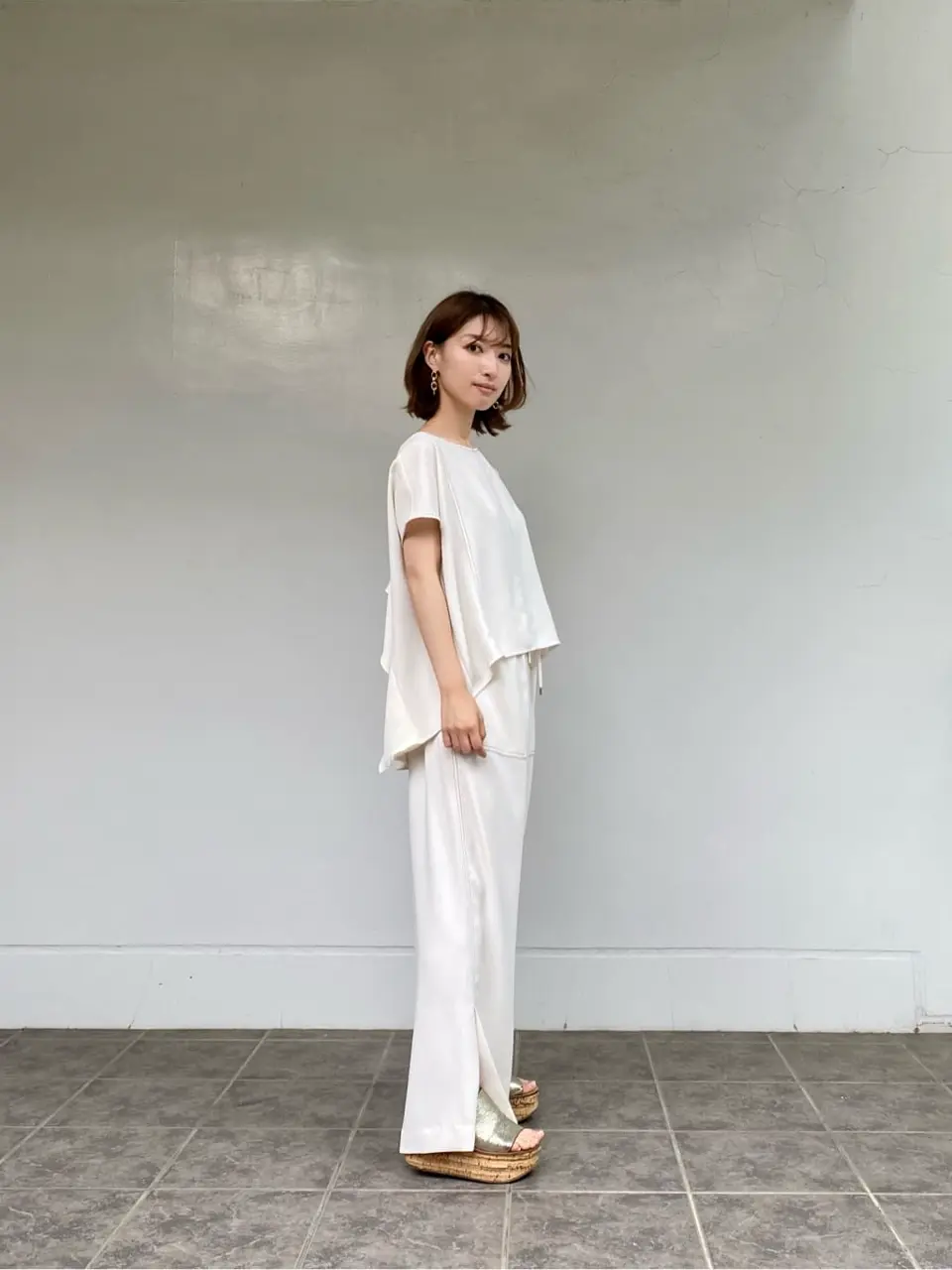 GRACE CONTINENTAL 青木育日 コーディネート画像