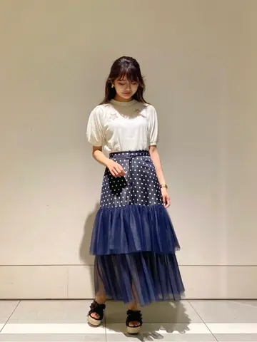 GRACE CONTINENTAL MORITA AI コーディネート画像