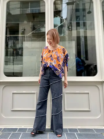 GRACE CONTINENTAL mai sakamoto コーディネート画像