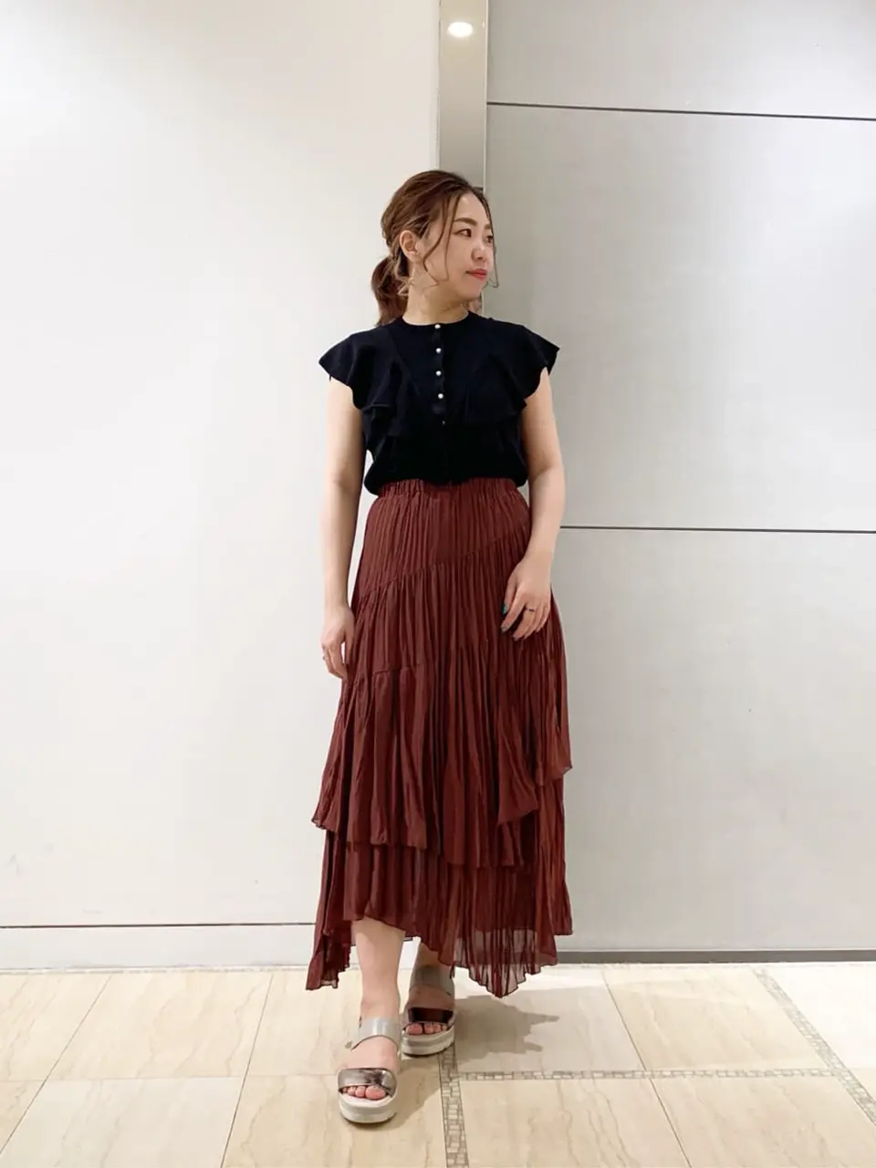 GRACE CONTINENTAL くまさか コーディネート画像