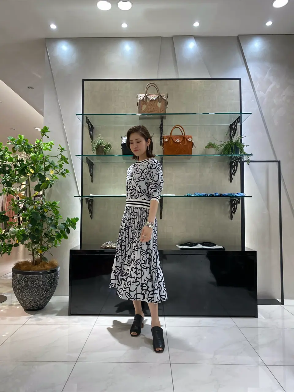 GRACE CONTINENTAL miyata コーディネート画像