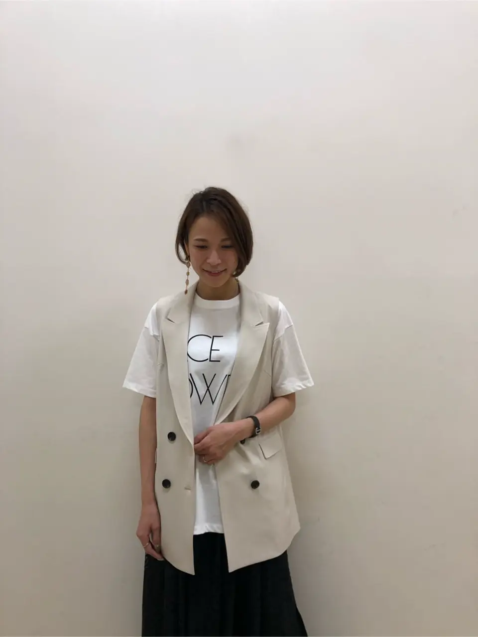 GRACE CONTINENTAL 亀田 未希 コーディネート画像