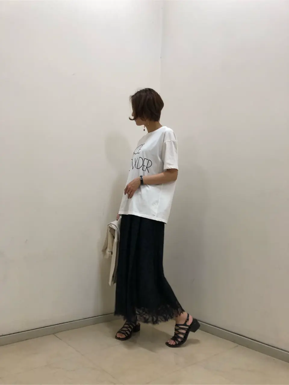 GRACE CONTINENTAL 亀田 未希 コーディネート画像