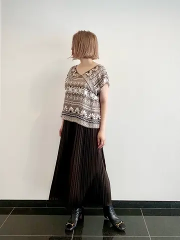 GRACE CONTINENTAL mai sakamoto コーディネート画像