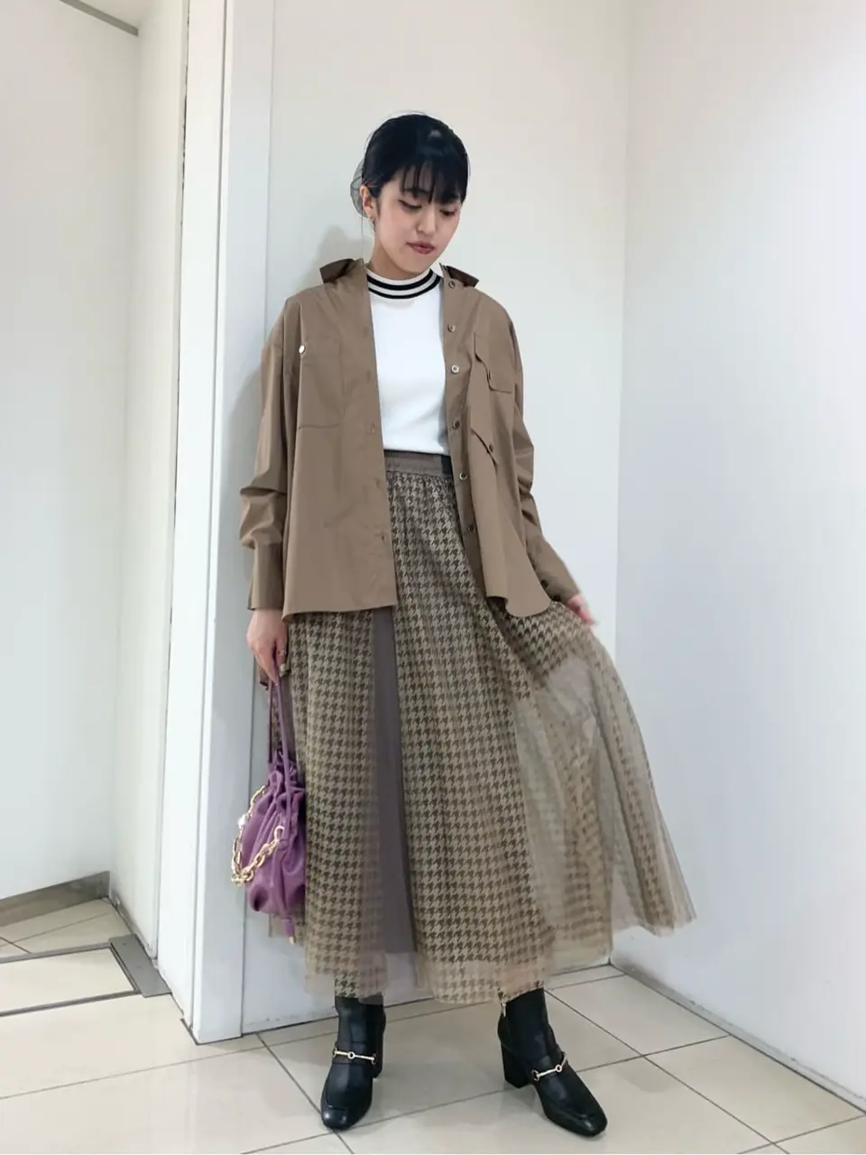 GRACE CONTINENTAL yoshi コーディネート画像