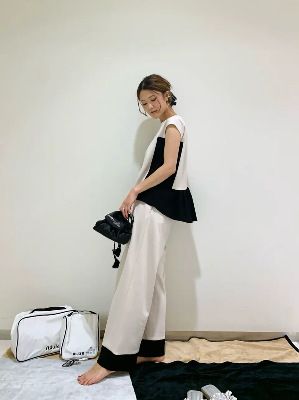 GRACE CONTINENTAL A.Kameyama コーディネート画像