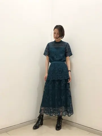 GRACE CONTINENTAL 亀田 未希 コーディネート画像