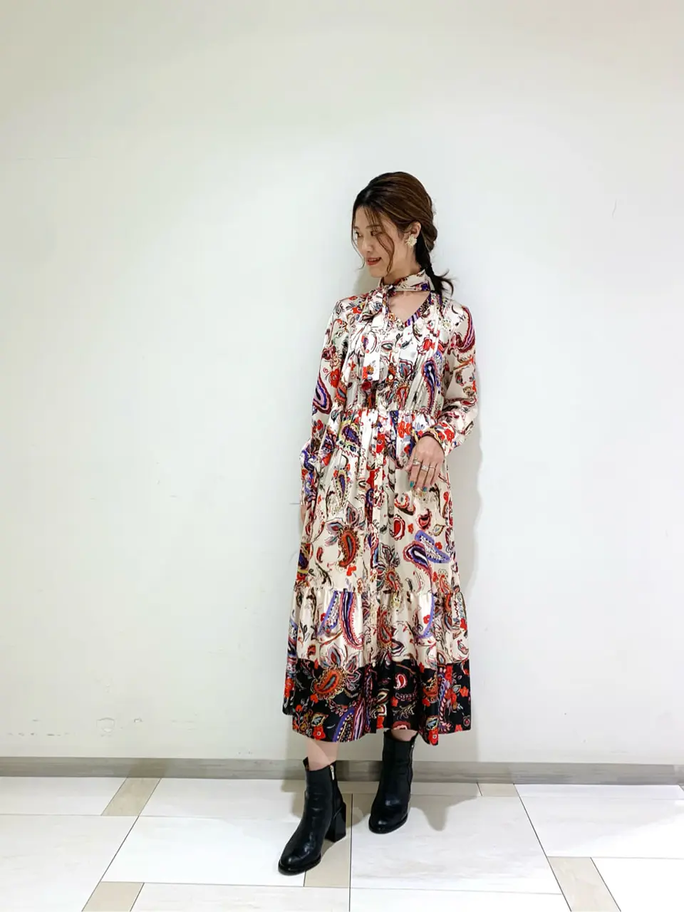 GRACE CONTINENTAL A.Kameyama コーディネート画像