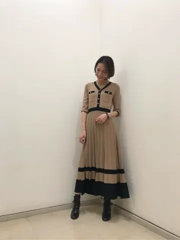 GRACE CONTINENTAL 亀田 未希 コーディネート画像