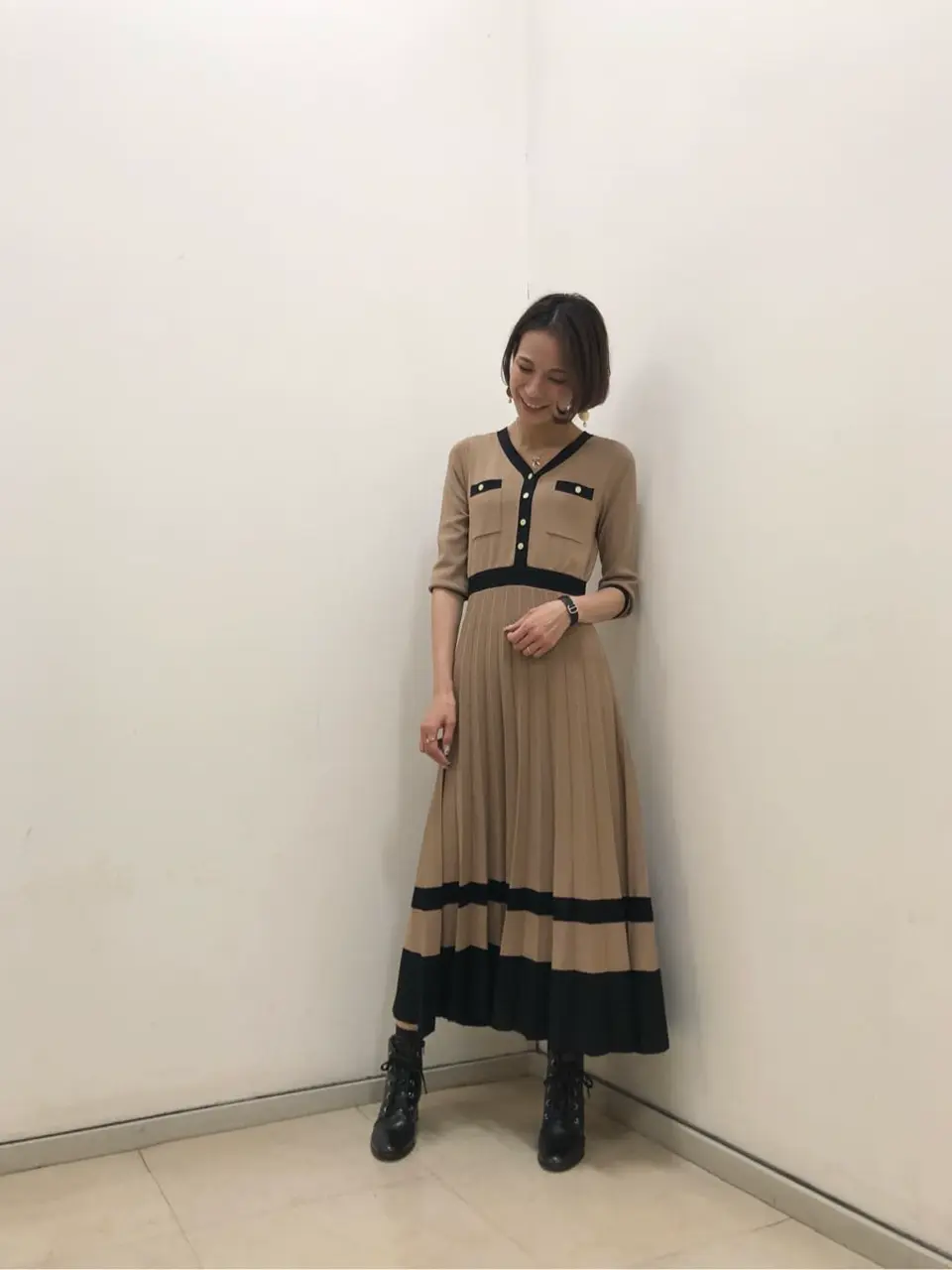 GRACE CONTINENTAL 亀田 未希 コーディネート画像