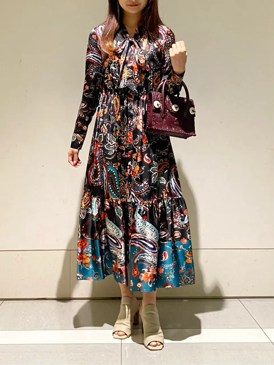 GRACE CONTINENTAL MORITA AI コーディネート画像