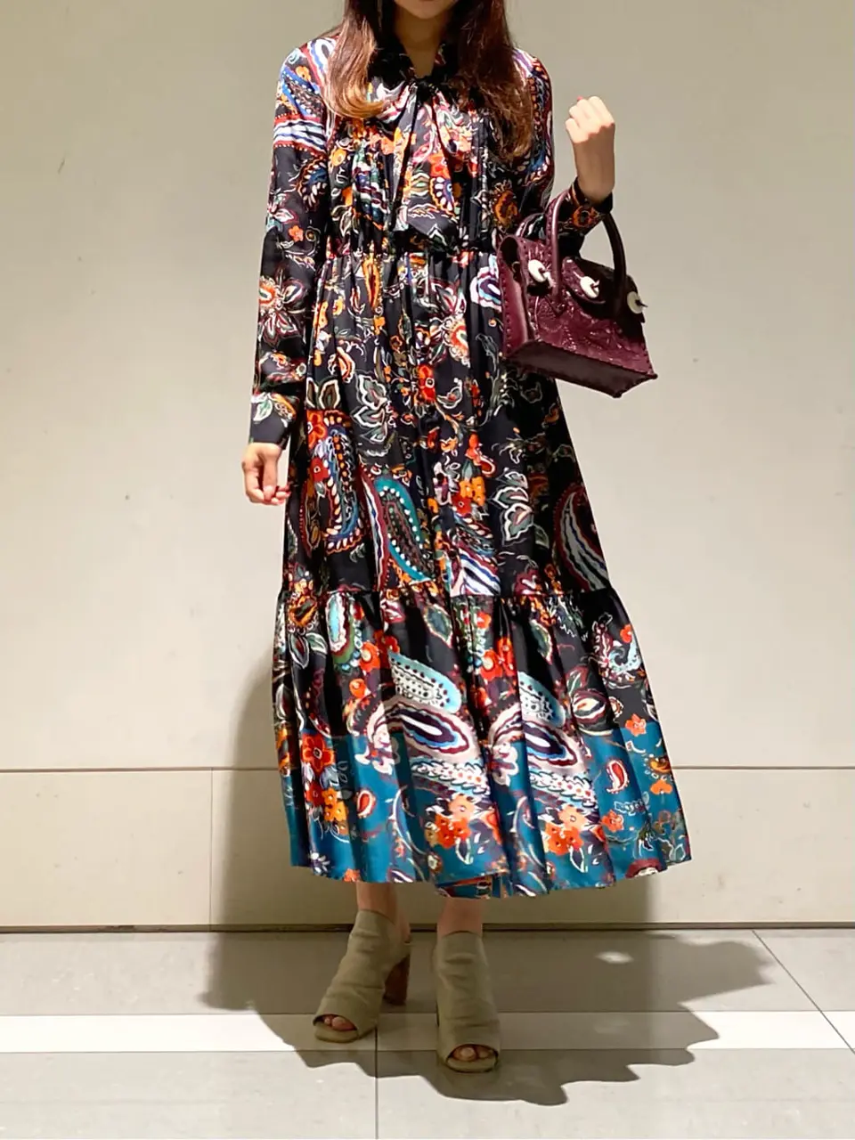 GRACE CONTINENTAL MORITA AI コーディネート画像