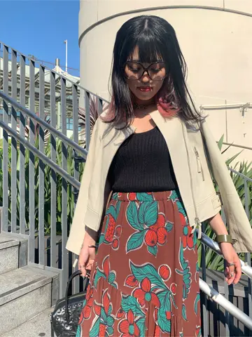 GRACE CONTINENTAL yoshi コーディネート画像