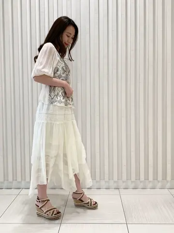 GRACE CONTINENTAL mai コーディネート画像