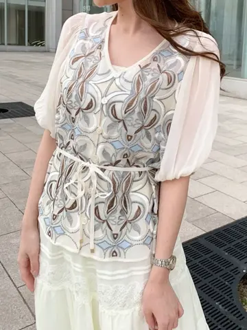 GRACE CONTINENTAL mai コーディネート画像