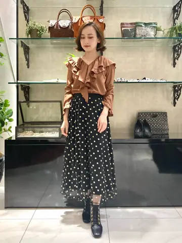 GRACE CONTINENTAL okunaka_desu コーディネート画像