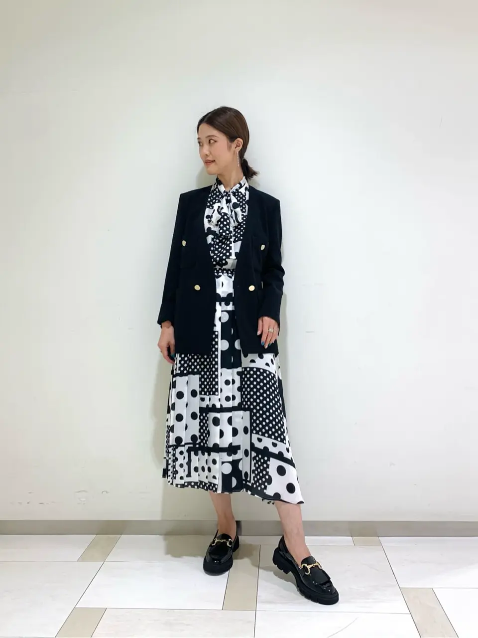 GRACE CONTINENTAL A.Kameyama コーディネート画像