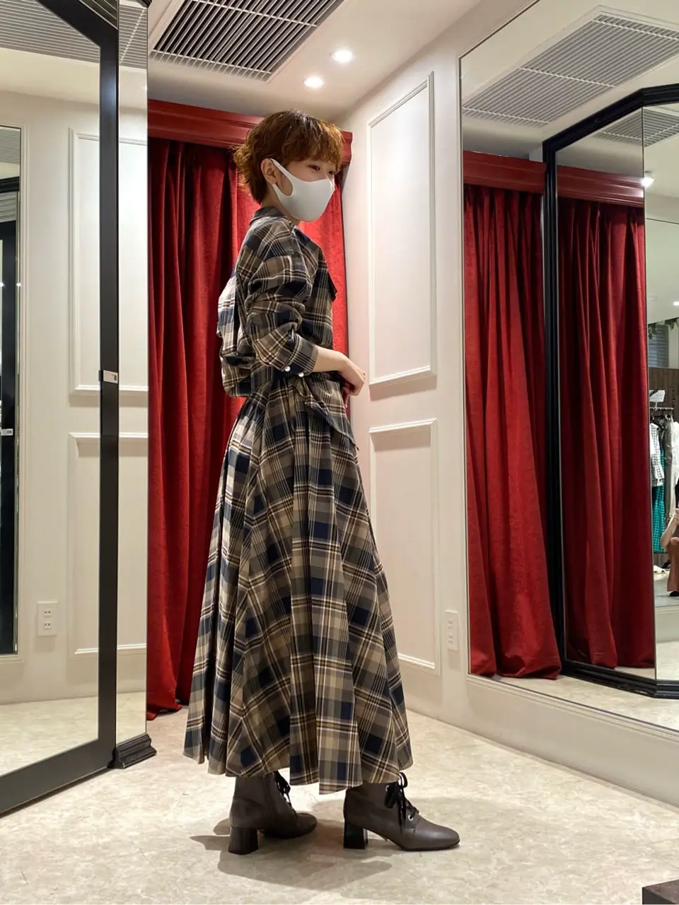 GRACE CONTINENTAL Abe コーディネート画像