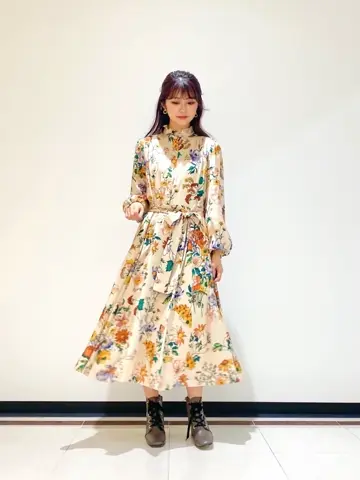 GRACE CONTINENTAL MORITA AI コーディネート画像