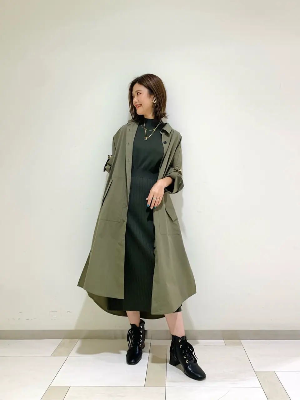 GRACE CONTINENTAL A.Kameyama コーディネート画像