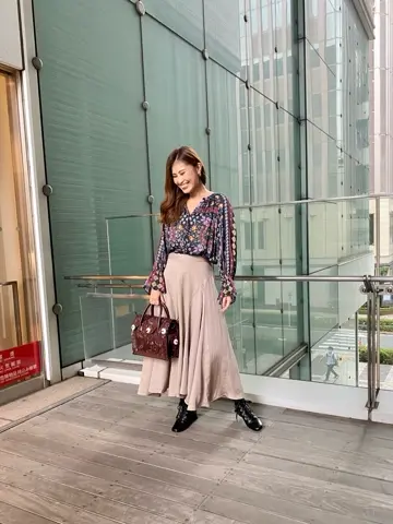 GRACE CONTINENTAL 志田　悠 コーディネート画像