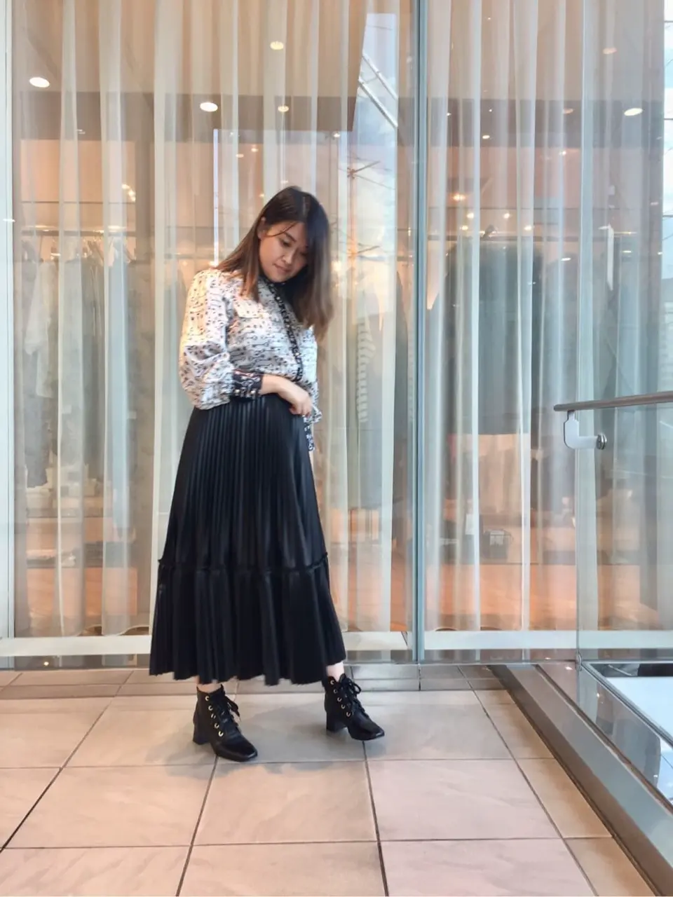 GRACE CONTINENTAL KANA.U コーディネート画像