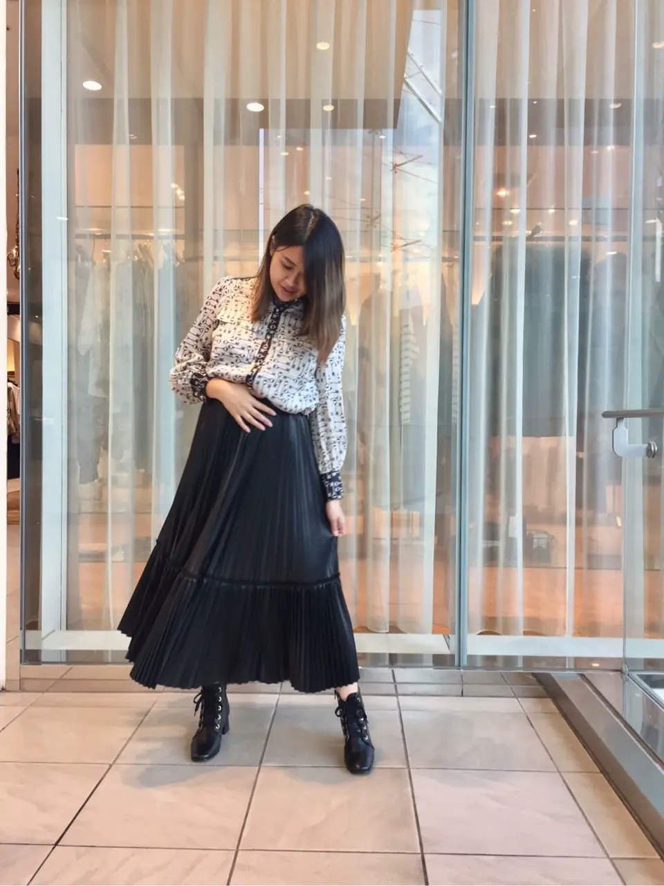 GRACE CONTINENTAL KANA.U コーディネート画像