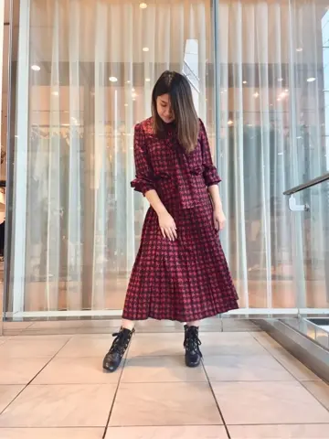 GRACE CONTINENTAL KANA.U コーディネート画像