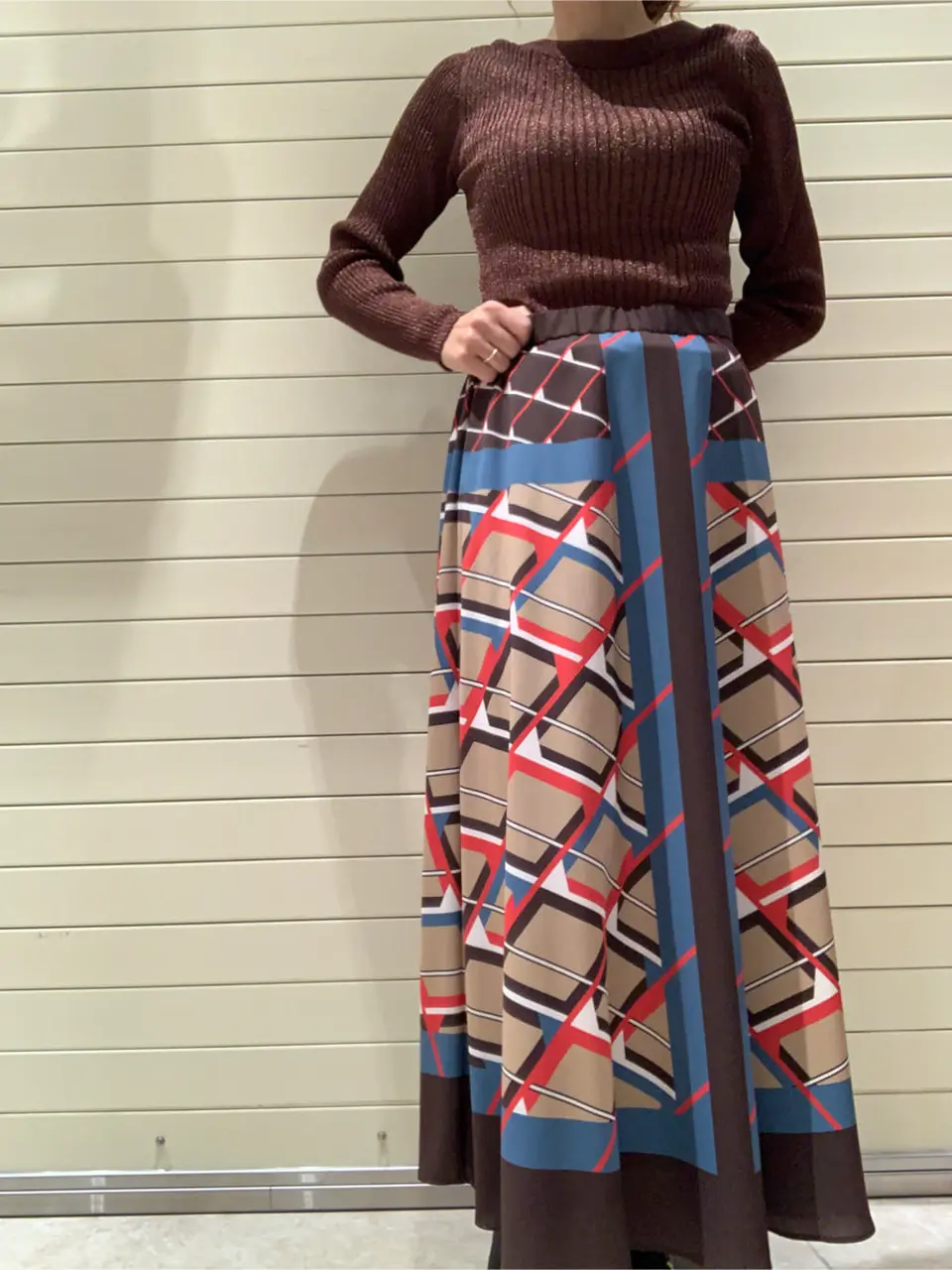 GRACE CONTINENTAL 穐山　香織 コーディネート画像