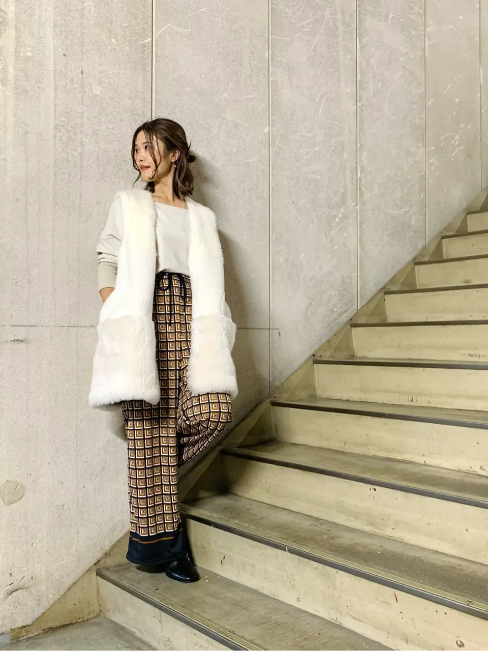 GRACE CONTINENTAL A.Kameyama コーディネート画像