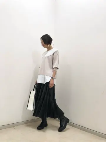 GRACE CONTINENTAL 亀田 未希 コーディネート画像