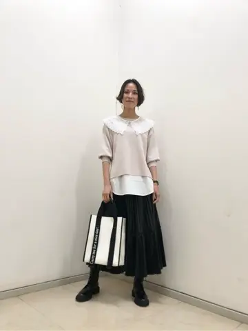 GRACE CONTINENTAL 亀田 未希 コーディネート画像