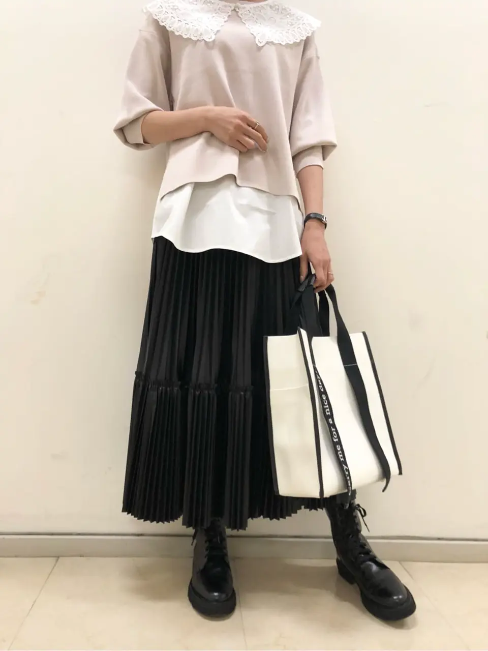 GRACE CONTINENTAL 亀田 未希 コーディネート画像