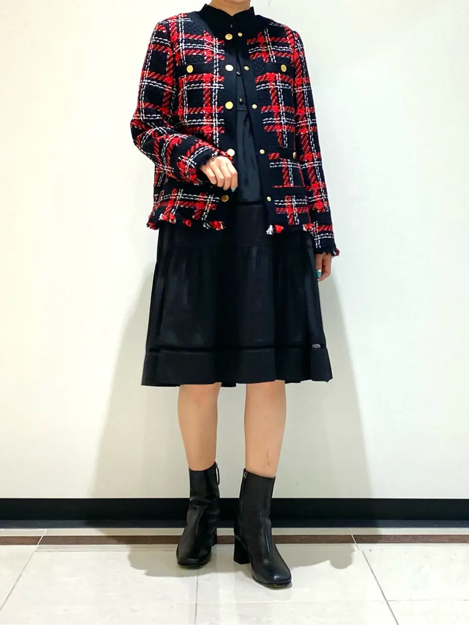 GRACE CONTINENTAL MORITA AI コーディネート画像