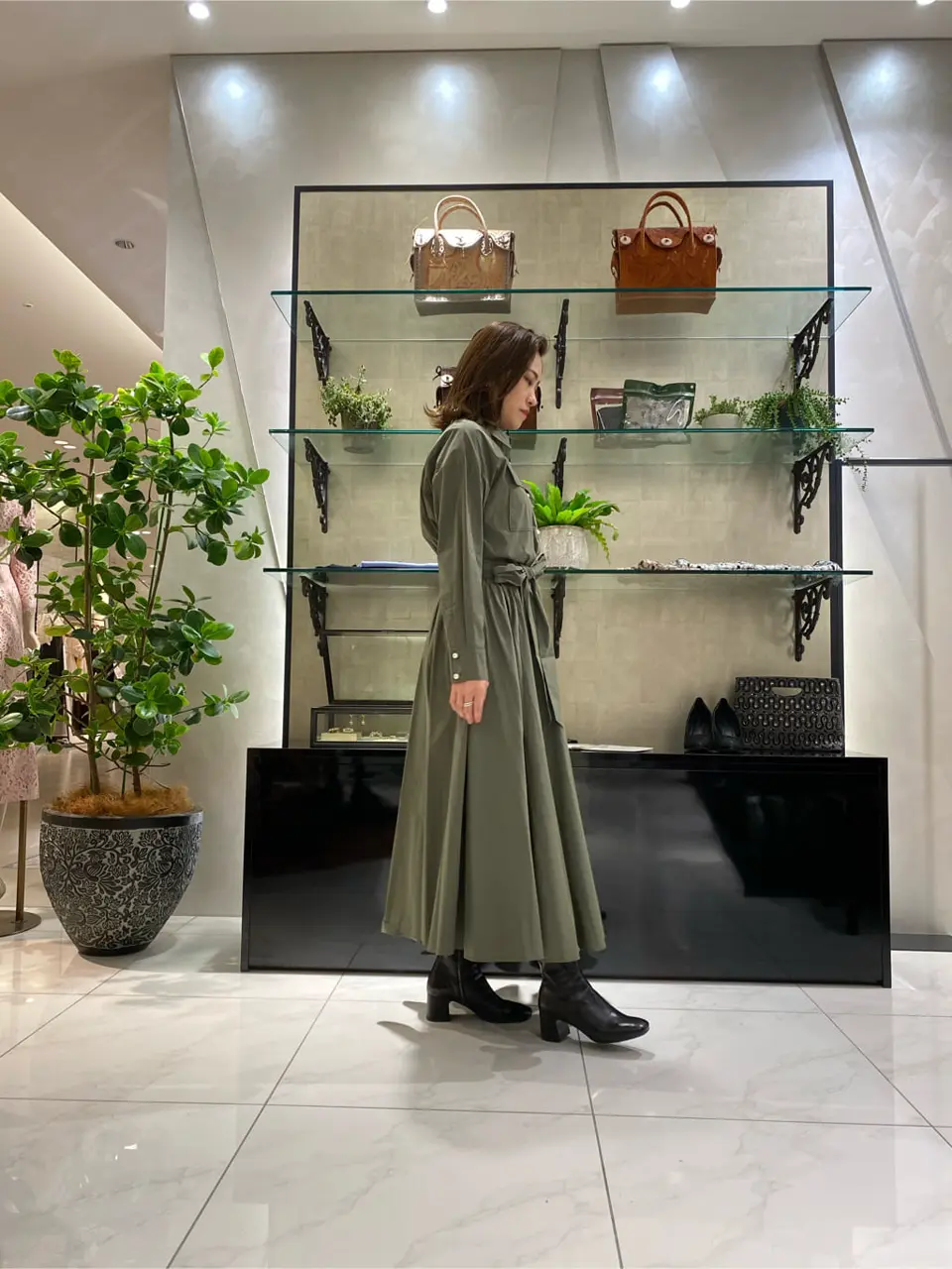 GRACE CONTINENTAL miyata コーディネート画像