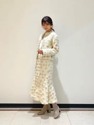 GRACE CONTINENTAL MORITA AI コーディネート画像