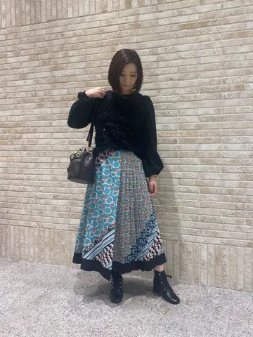 GRACE CONTINENTAL MOMOKO コーディネート画像