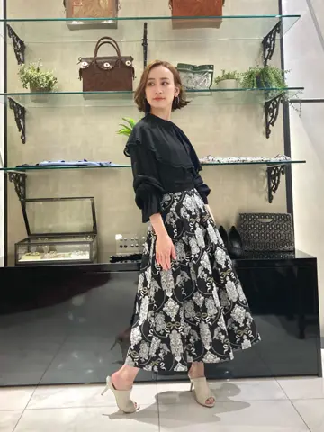 GRACE CONTINENTAL okunaka_desu コーディネート画像