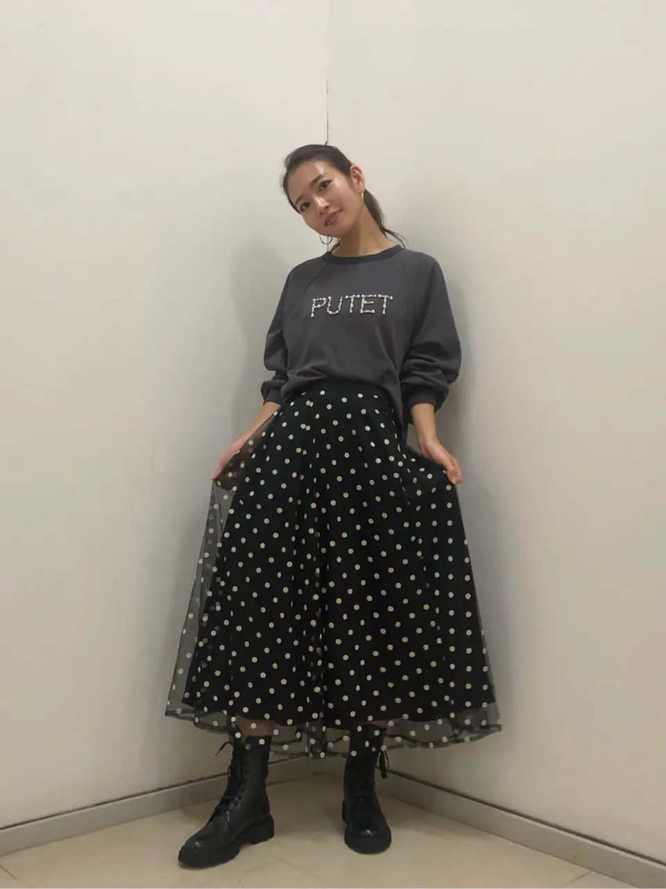 GRACE CONTINENTAL 加藤   恵理奈 コーディネート画像