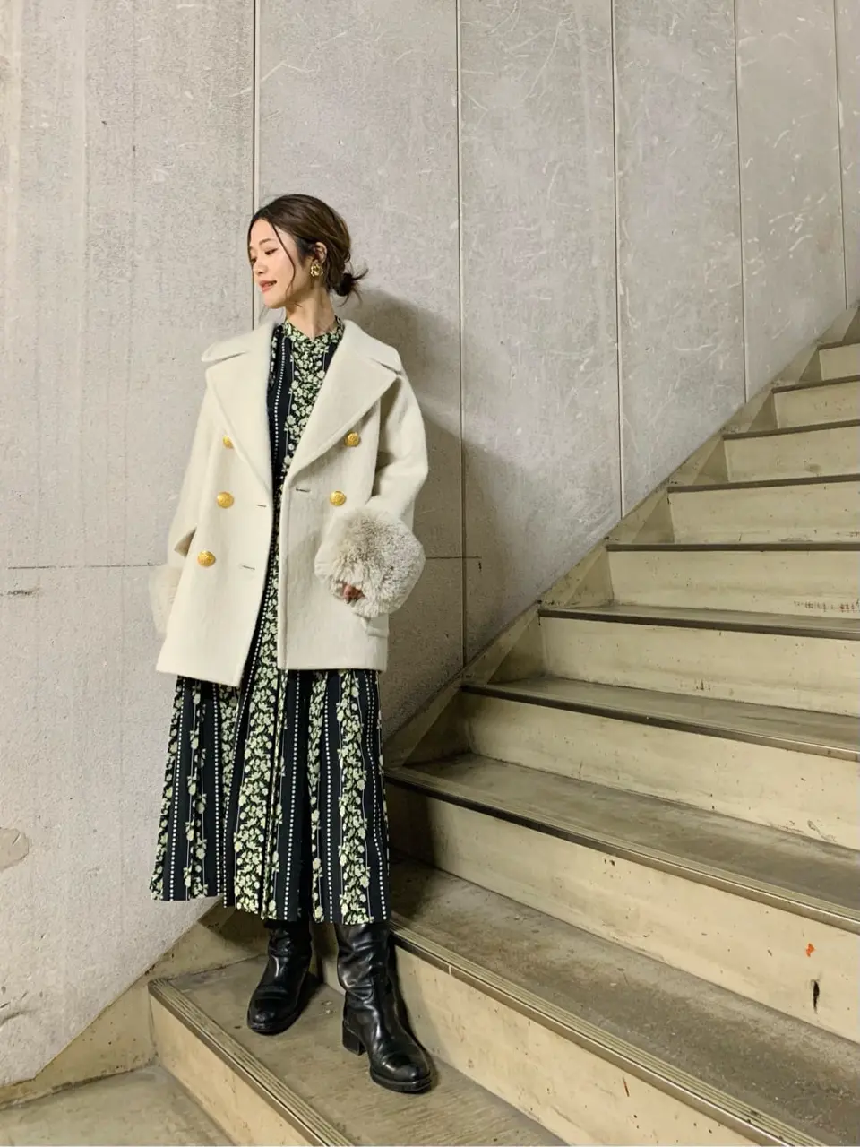 GRACE CONTINENTAL A.Kameyama コーディネート画像