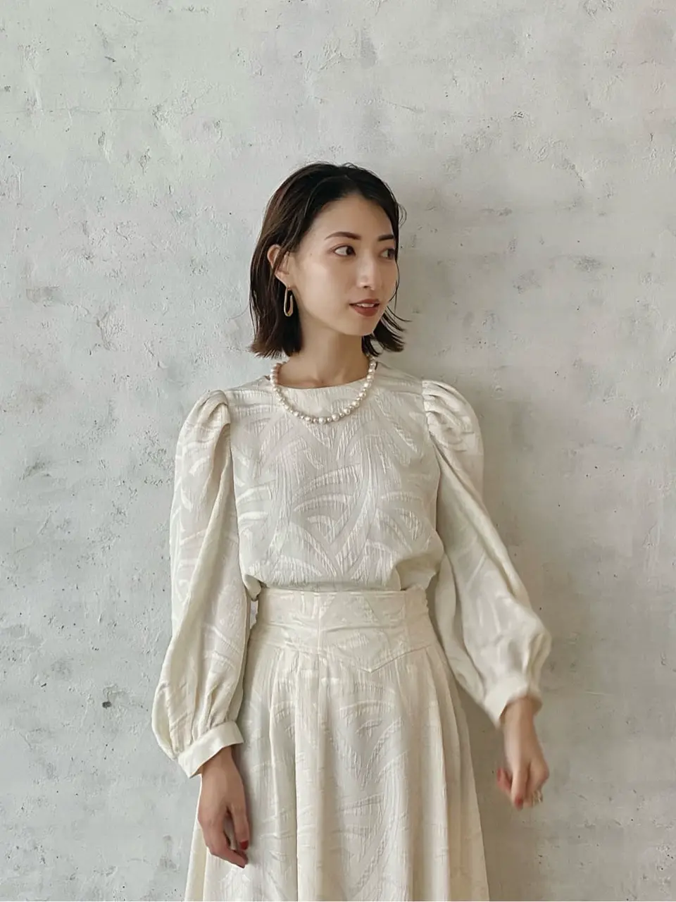 GRACE CONTINENTAL 青木育日 コーディネート画像