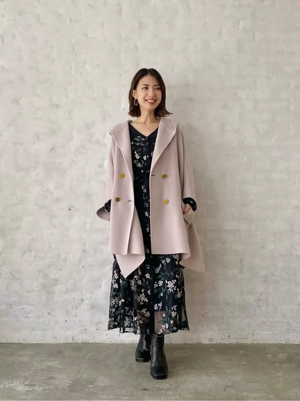 GRACE CONTINENTAL 青木育日 コーディネート画像