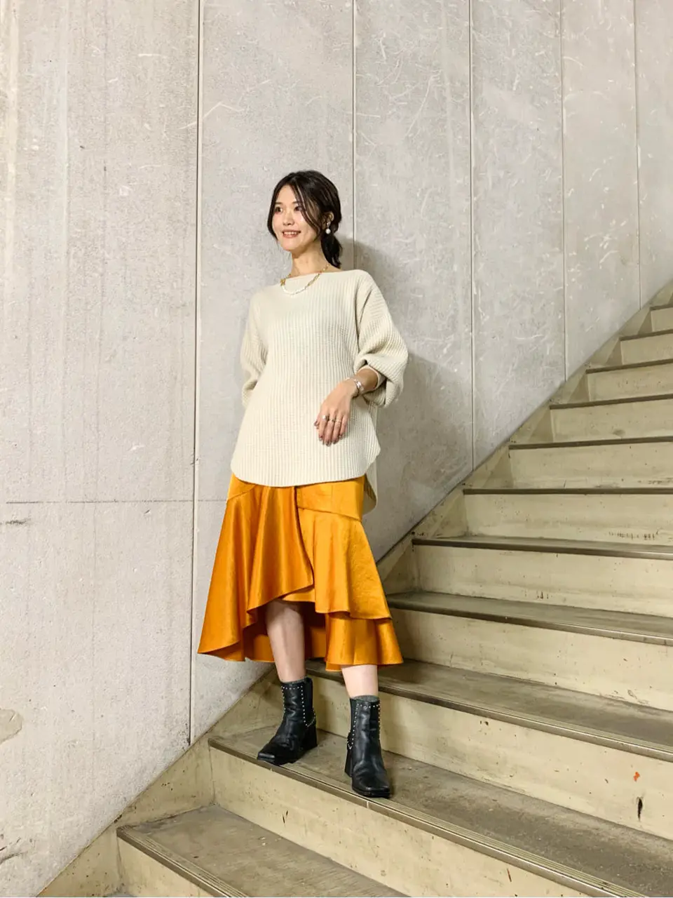 GRACE CONTINENTAL A.Kameyama コーディネート画像