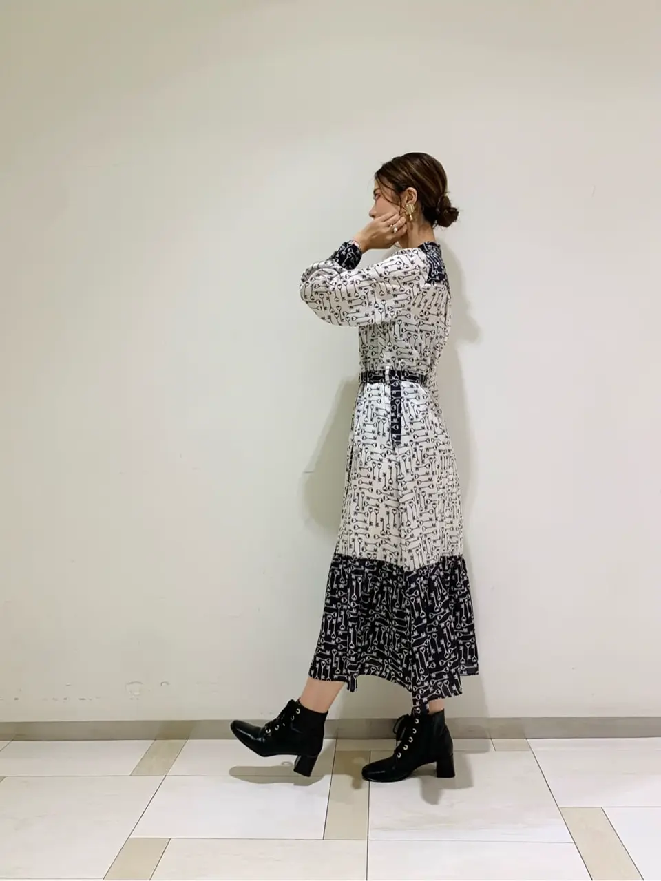 GRACE CONTINENTAL A.Kameyama コーディネート画像